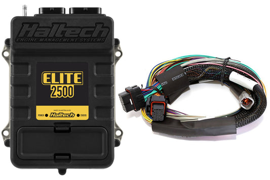 Elite 2500 + Basic Universal Wire-in Harness Kit Length: 2.5m (8')